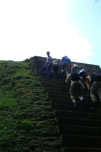 CIMG5096.JPG - Climbing on of the small temples