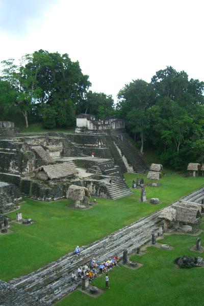 CIMG5099.JPG - The Central Acropolis at Tikal
